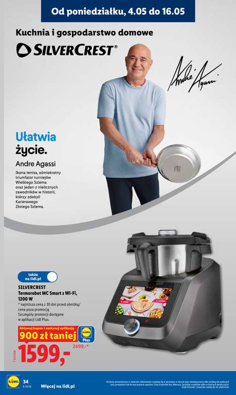 Lidl - gazetka promocyjna Oferta od poniedziałku od poniedziałku 11.05 do środy 13.05 - strona 34