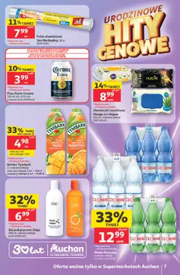 Auchan - gazetka promocyjna Gazetka 30 Lat Supermarket Auchan od czwartku 14.05 do środy 20.05 - strona 7