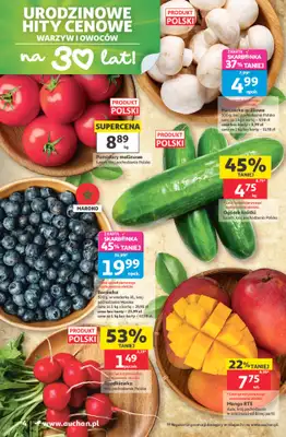 Auchan - gazetka promocyjna Gazetka 30 Lat Supermarket Auchan od czwartku 14.05 do środy 20.05 - strona 4