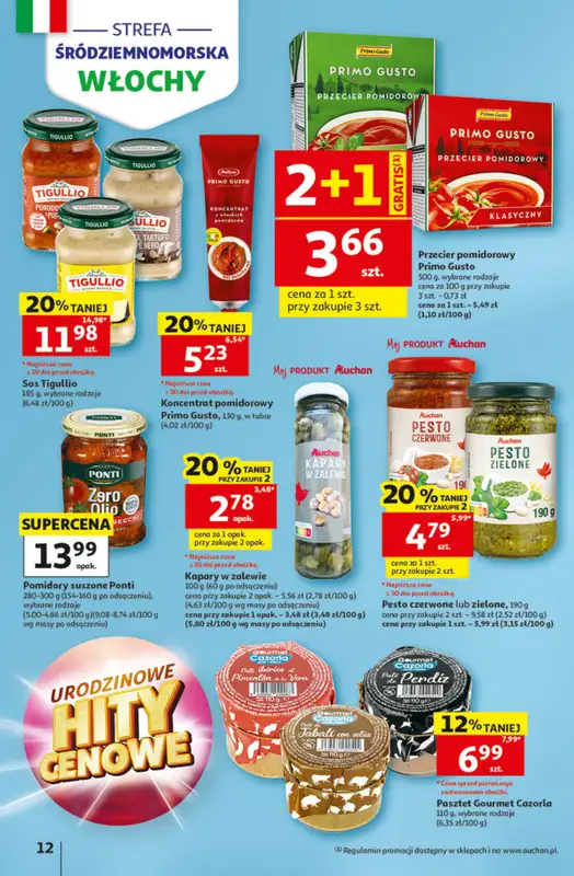 Auchan - gazetka promocyjna Gazetka 30 Lat Hipermarket Auchan od czwartku 14.05 do środy 20.05 - strona 12