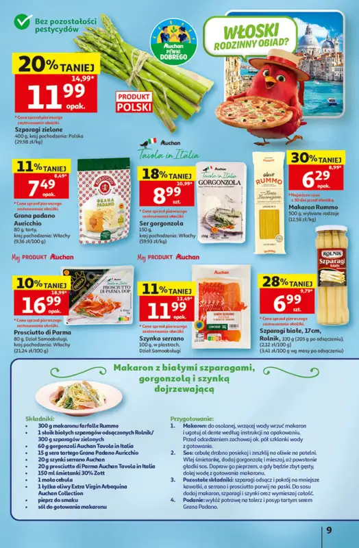 Auchan - gazetka promocyjna Gazetka 30 Lat Hipermarket Auchan od czwartku 14.05 do środy 20.05 - strona 9