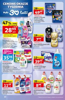 Auchan - gazetka promocyjna Gazetka 30 Lat Hipermarket Auchan od czwartku 14.05 do środy 20.05 - strona 40