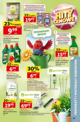 Auchan - gazetka promocyjna Gazetka 30 Lat Hipermarket Auchan od czwartku 14.05 do środy 20.05 - strona 15