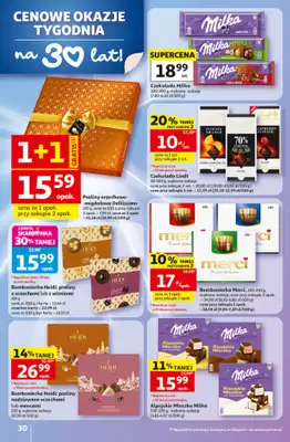 Auchan - gazetka promocyjna Gazetka 30 Lat Hipermarket Auchan od czwartku 14.05 do środy 20.05 - strona 30