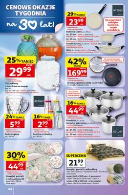 Auchan - gazetka promocyjna Gazetka 30 Lat Hipermarket Auchan od czwartku 14.05 do środy 20.05 - strona 42