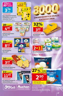 Auchan - gazetka promocyjna Gazetka 30 Lat Hipermarket Auchan od czwartku 14.05 do środy 20.05 - strona 27