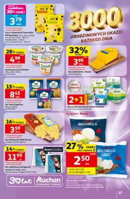Auchan - gazetka promocyjna Gazetka 30 Lat Hipermarket Auchan od czwartku 14.05 do środy 20.05 - strona 27