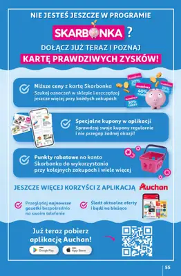 Auchan - gazetka promocyjna Gazetka 30 Lat Hipermarket Auchan od czwartku 14.05 do środy 20.05 - strona 55