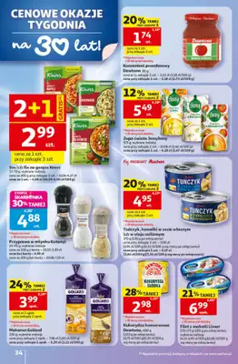 Auchan - gazetka promocyjna Gazetka 30 Lat Hipermarket Auchan od czwartku 14.05 do środy 20.05 - strona 34
