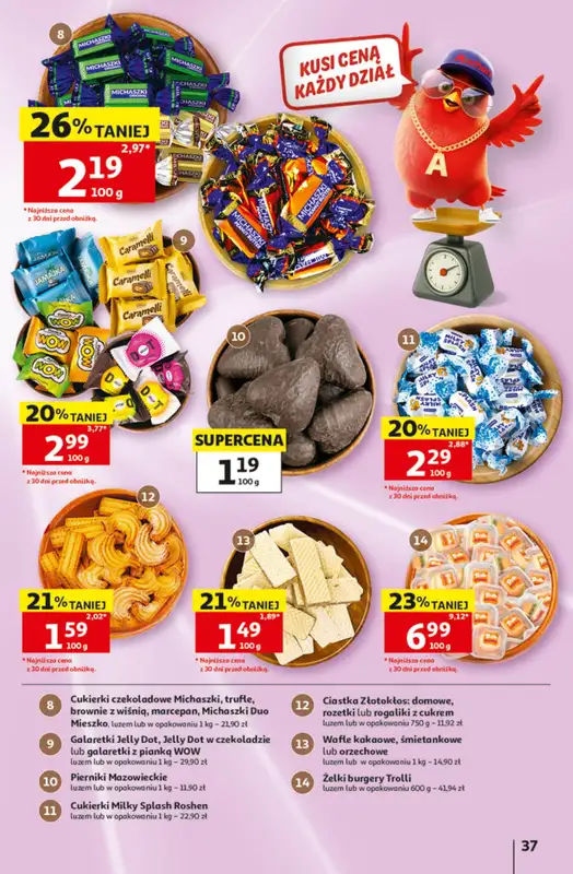 Auchan - gazetka promocyjna Gazetka 30 Lat Hipermarket Auchan od czwartku 14.05 do środy 20.05 - strona 37