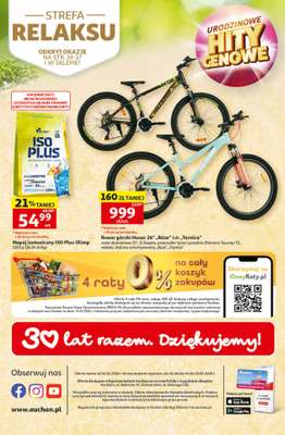 Auchan - gazetka promocyjna Gazetka 30 Lat Hipermarket Auchan od czwartku 14.05 do środy 20.05 - strona 57