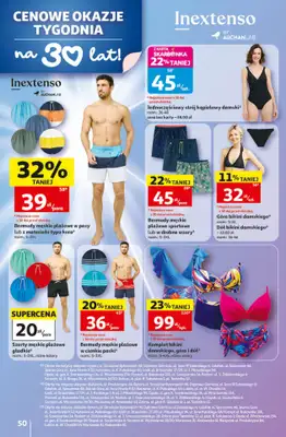Auchan - gazetka promocyjna Gazetka 30 Lat Hipermarket Auchan od czwartku 14.05 do środy 20.05 - strona 50