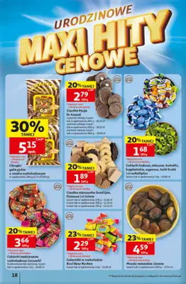 Auchan - gazetka promocyjna Gazetka 30 Lat Hipermarket Auchan od czwartku 14.05 do środy 20.05 - strona 18