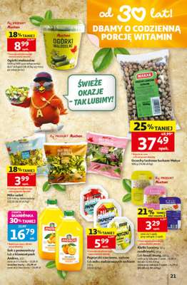 Auchan - gazetka promocyjna Gazetka 30 Lat Hipermarket Auchan od czwartku 14.05 do środy 20.05 - strona 21
