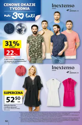 Auchan - gazetka promocyjna Gazetka 30 Lat Hipermarket Auchan od czwartku 14.05 do środy 20.05 - strona 52