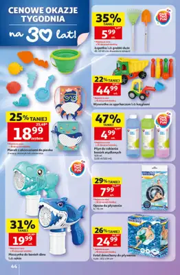 Auchan - gazetka promocyjna Gazetka 30 Lat Hipermarket Auchan od czwartku 14.05 do środy 20.05 - strona 44
