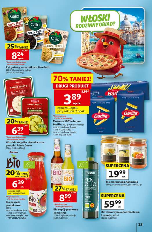 Auchan - gazetka promocyjna Gazetka 30 Lat Hipermarket Auchan od czwartku 14.05 do środy 20.05 - strona 13