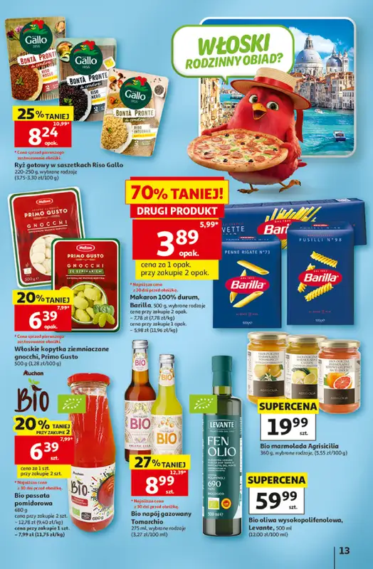 Auchan - gazetka promocyjna Gazetka 30 Lat Hipermarket Auchan od czwartku 14.05 do środy 20.05 - strona 13