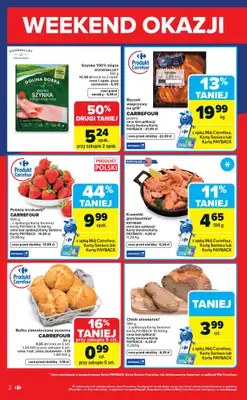 Carrefour - gazetka promocyjna Gazetka Weekend okazji już od czwartku od czwartku 14.05 do soboty 16.05 - strona 2