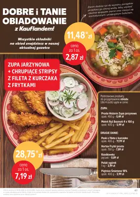 Kaufland - gazetka promocyjna Gazetka Tygodnia od czwartku 14.05 do środy 20.05 - strona 47