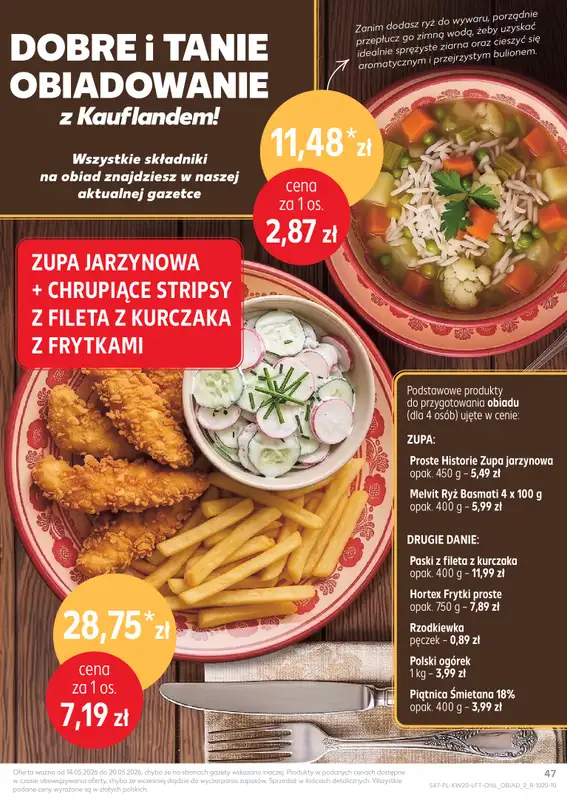 Kaufland - gazetka promocyjna Gazetka Tygodnia od czwartku 14.05 do środy 20.05 - strona 47