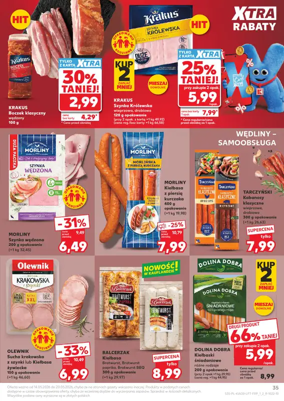 Kaufland - gazetka promocyjna Gazetka Tygodnia od czwartku 14.05 do środy 20.05 - strona 35