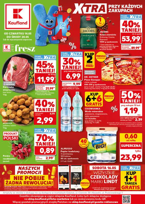Kaufland - gazetka promocyjna Gazetka Tygodnia od czwartku 14.05 do środy 20.05