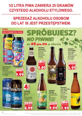 Kaufland - gazetka promocyjna Gazetka Tygodnia od czwartku 14.05 do środy 20.05 - strona 54