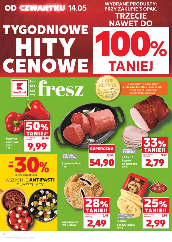Kaufland - gazetka promocyjna Gazetka Tygodnia od czwartku 14.05 do środy 20.05 - strona 8