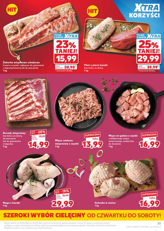 Kaufland - gazetka promocyjna Gazetka Tygodnia od czwartku 14.05 do środy 20.05 - strona 25