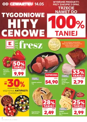 Kaufland - gazetka promocyjna Gazetka Tygodnia od czwartku 14.05 do środy 20.05 - strona 8
