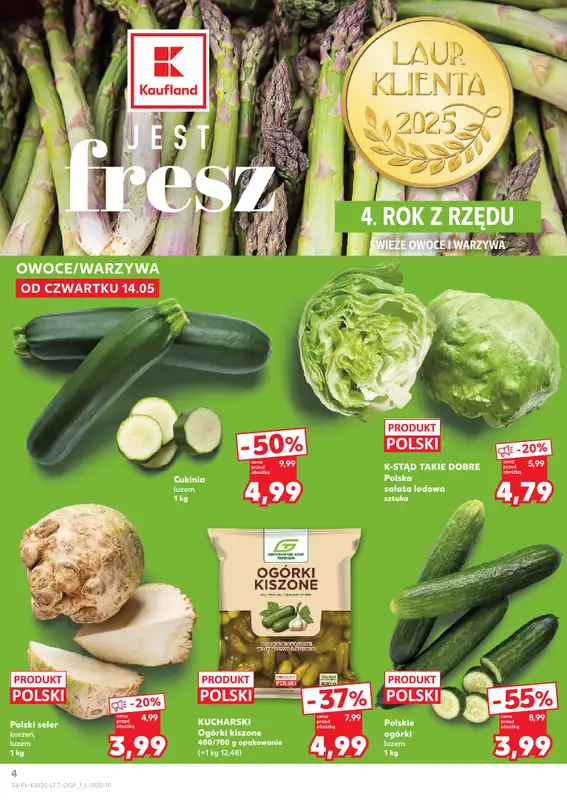 Kaufland - gazetka promocyjna Gazetka Tygodnia od czwartku 14.05 do środy 20.05 - strona 4