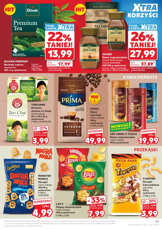 Kaufland - gazetka promocyjna Gazetka Tygodnia od czwartku 14.05 do środy 20.05 - strona 49
