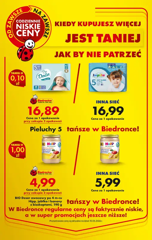 Biedronka - gazetka promocyjna Od poniedziałku od poniedziałku 11.05 do soboty 16.05 - strona 6