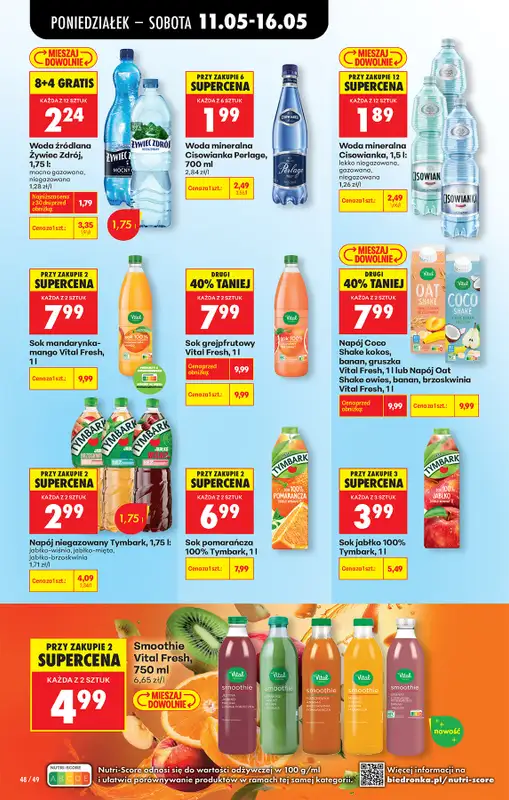 Biedronka - gazetka promocyjna Od poniedziałku, Z ladą tradycyjną od poniedziałku 11.05 do soboty 16.05 - strona 82