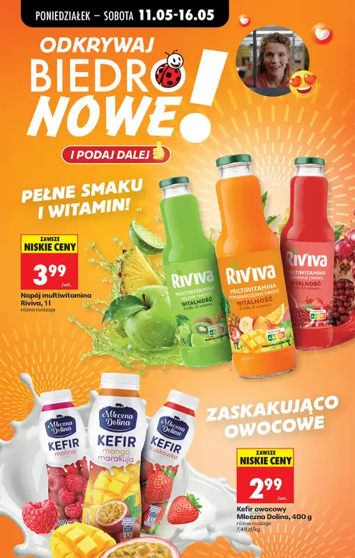 Biedronka - gazetka promocyjna Od poniedziałku, Z ladą tradycyjną od poniedziałku 11.05 do soboty 16.05 - strona 85