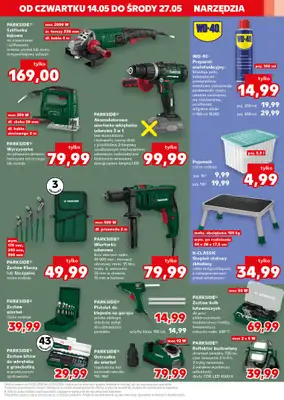 Kaufland - gazetka promocyjna Oferta Kaufland - Non Food od czwartku 14.05 do środy 27.05 - strona 15