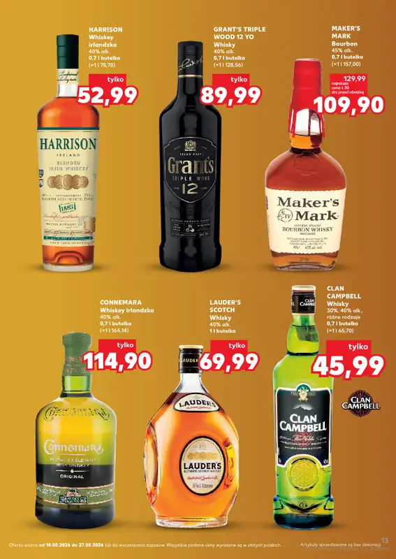 Kaufland - gazetka promocyjna Barek Kauflandu  do środy 27.05 - strona 13