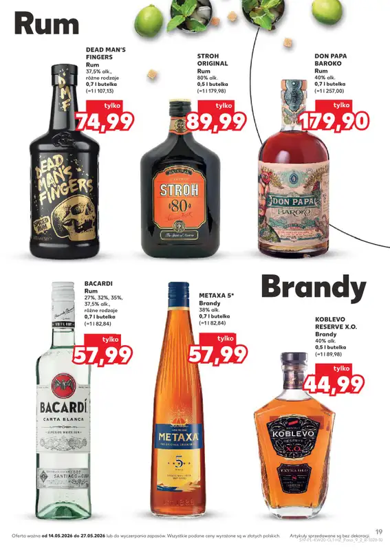 Kaufland - gazetka promocyjna Barek Kauflandu  do środy 27.05 - strona 19