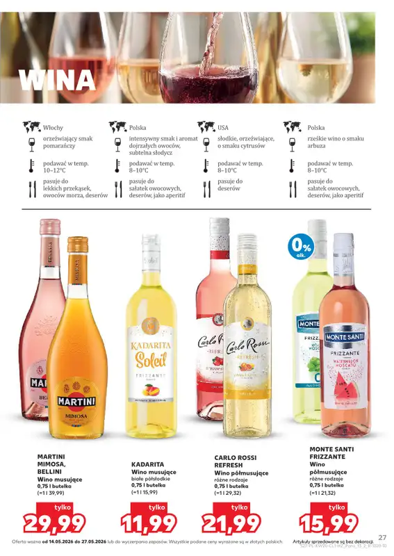 Kaufland - gazetka promocyjna Barek Kauflandu  do środy 27.05 - strona 27