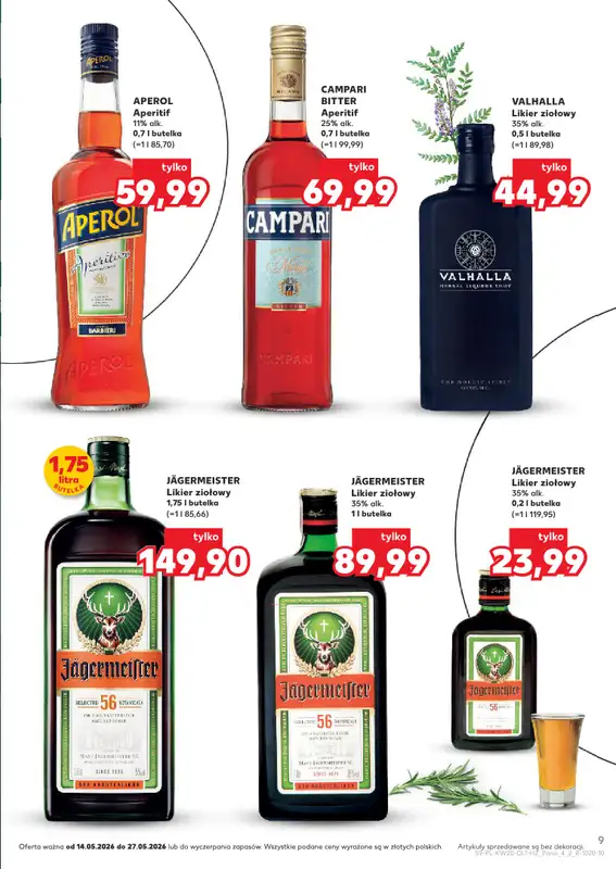 Kaufland - gazetka promocyjna Barek Kauflandu  do środy 27.05 - strona 9