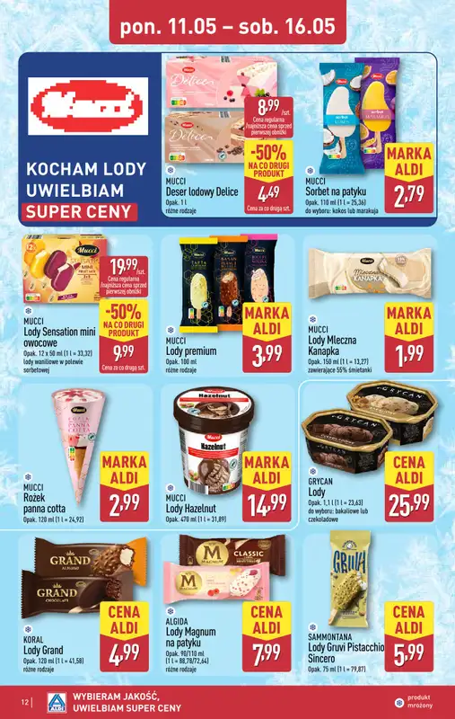 Aldi - gazetka promocyjna Pełny katalog! od poniedziałku 11.05 do soboty 16.05 - strona 12
