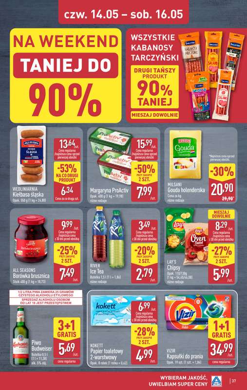 Aldi - gazetka promocyjna Pełny katalog! od poniedziałku 11.05 do soboty 16.05 - strona 37
