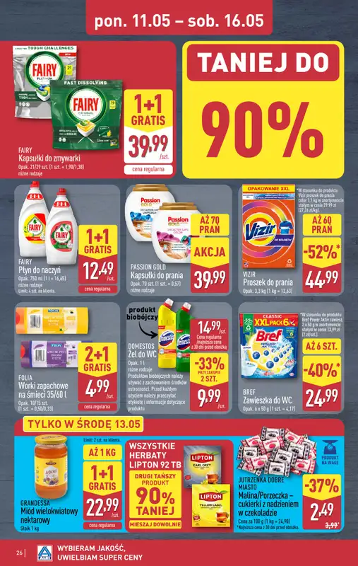 Aldi - gazetka promocyjna Pełny katalog! od poniedziałku 11.05 do soboty 16.05 - strona 26
