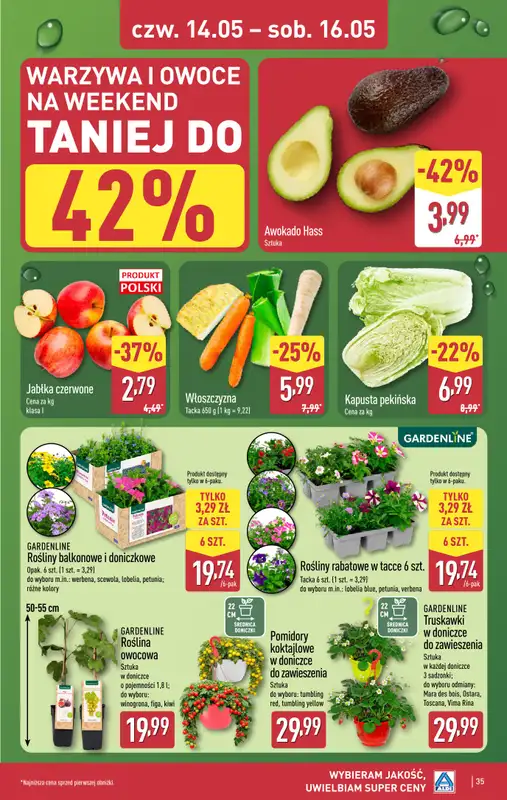 Aldi - gazetka promocyjna Pełny katalog! od poniedziałku 11.05 do soboty 16.05 - strona 35