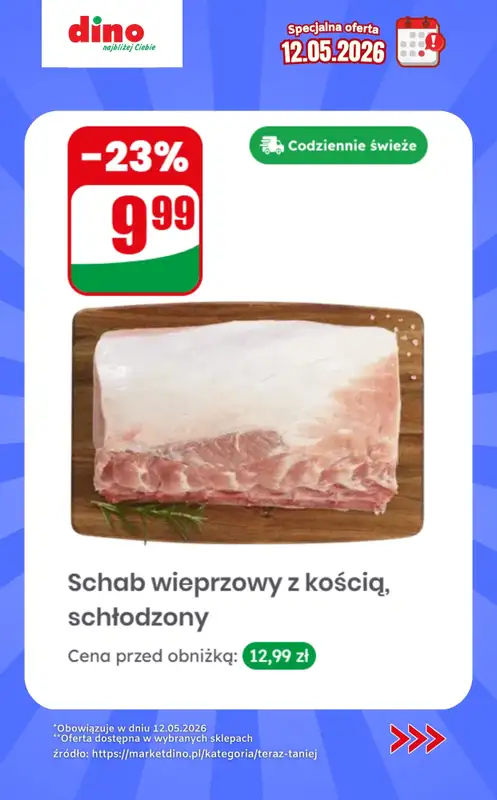 Dino - gazetka promocyjna Specjalna oferta na 12.05.2026 - promocje spoza gazetki od wtorku 12.05 do wtorku 12.05 - strona 6