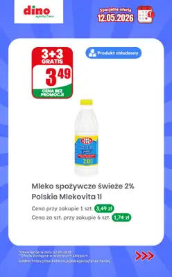 Dino - gazetka promocyjna Specjalna oferta na 12.05.2026 - promocje spoza gazetki od wtorku 12.05 do wtorku 12.05 - strona 4