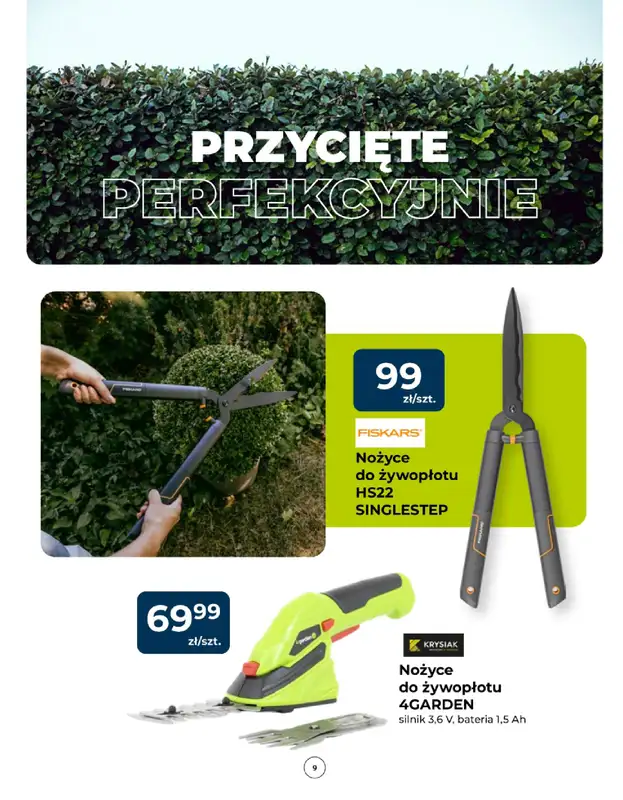 PSB Mrówka - gazetka promocyjna Gazetka od czwartku 14.05 do soboty 23.05 - strona 9