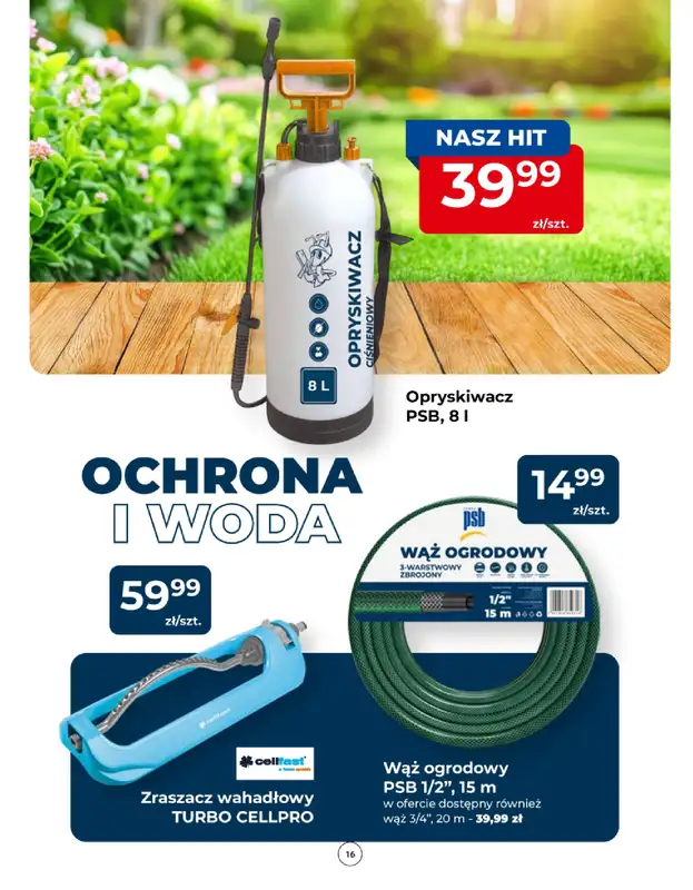 PSB Mrówka - gazetka promocyjna Gazetka od czwartku 14.05 do soboty 23.05 - strona 16