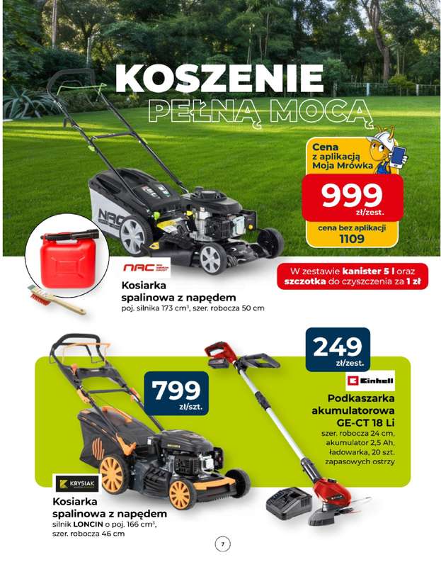 PSB Mrówka - gazetka promocyjna Gazetka od czwartku 14.05 do soboty 23.05 - strona 7